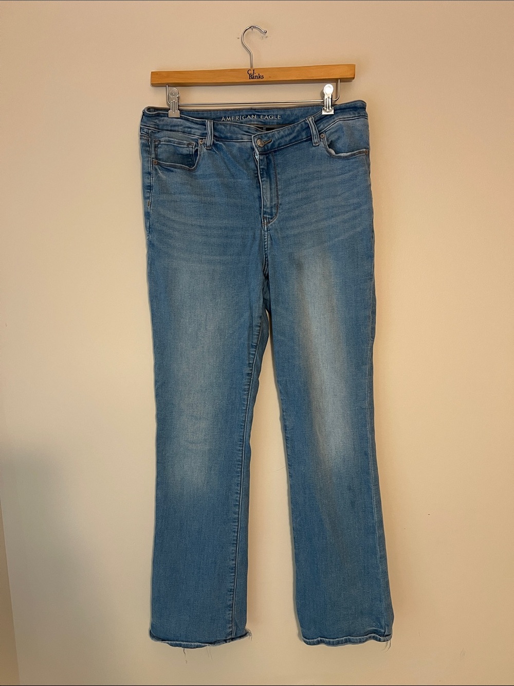 American Eagle Outfitters Women's Bootcut Jeans - Medium Blue